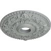 Ekena Millwork Rose Ceiling Medallion (Fits Canopies up to 7 1/4"), 18"OD x 3 1/2"ID x 1 1/2"P CM18RO